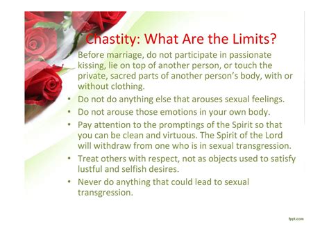 My Two Cents: The Law of Chastity YW lesson