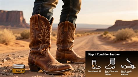 The Ultimate Guide To Breaking In New Cowboy Boots For Maximum Comfort