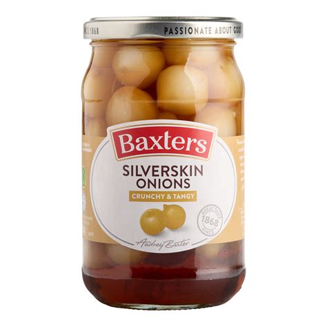 Baxters Crunchy and Tangy Silverskin Onions - World Market