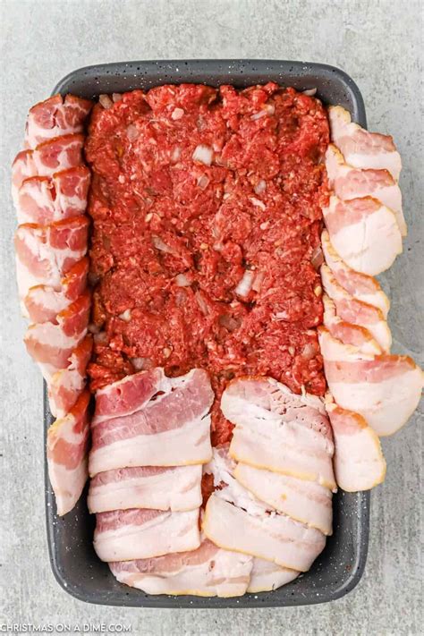 Meatloaf With Bacon Wrap