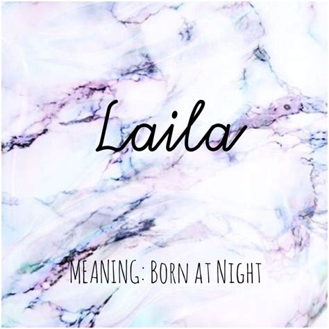 LAILA #Names #Laila #BabyNames | Names, Pretty names, Names with meaning