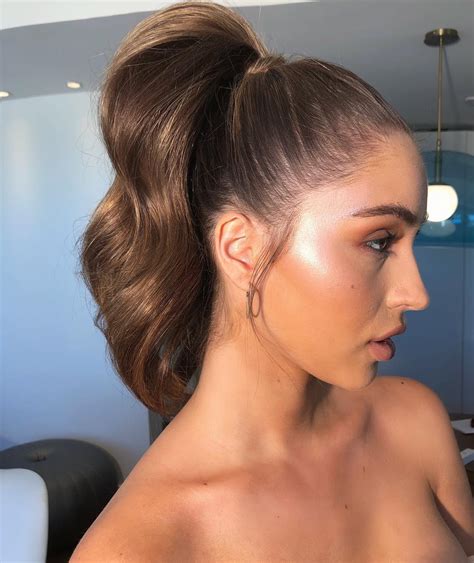 24 Runway-Worthy Slick-Back Ponytail Styles