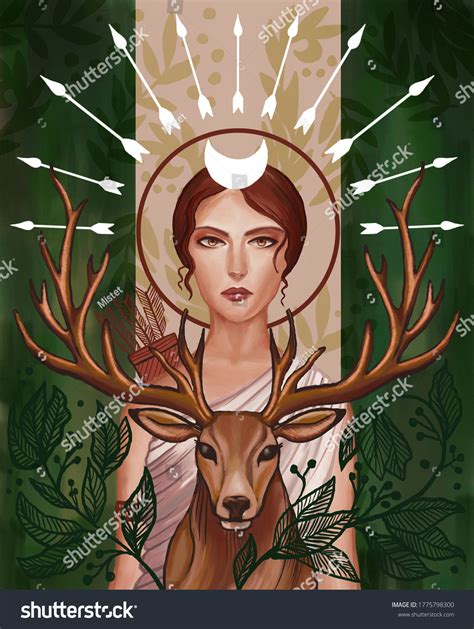Artemis Greek Goddess Symbol