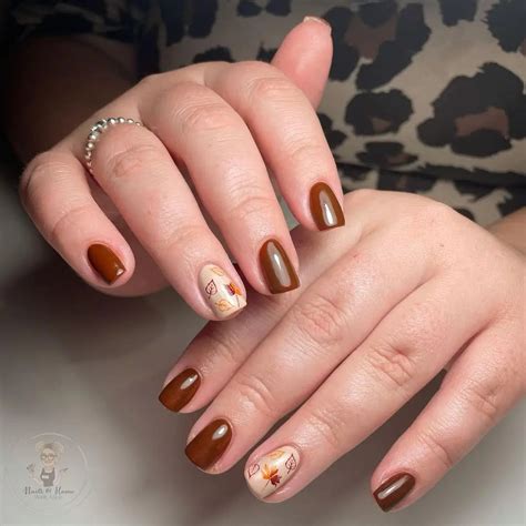 30 Best Fall Leaves Nail Design Ideas You Should Check