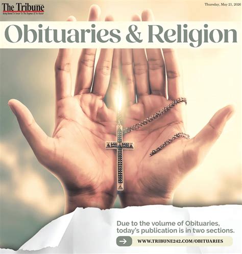 05212026 OBITUARIES by tribune242 - Issuu