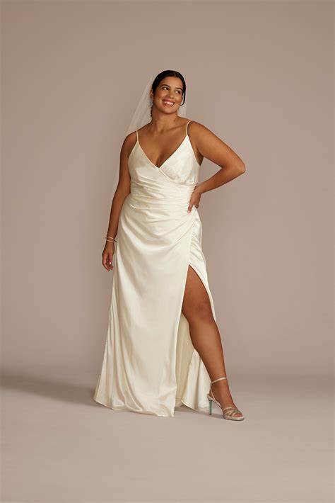 David's Bridal Bronze Dress at Harold Olmstead blog
