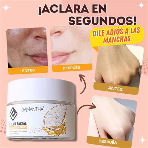 CREMA FACIAL ACLARANTE DE ARROZ - Tiendas Tana Online