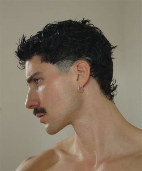 Short Hair with Mustache