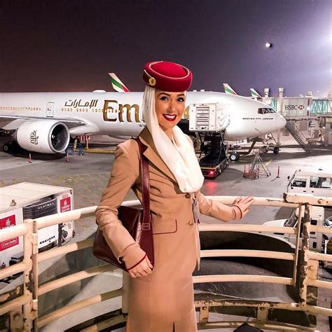 Pin by Aizatsofian on Emirates cabin crew @rhiannon__corbett | Emirates cabin crew, Cabin crew ...