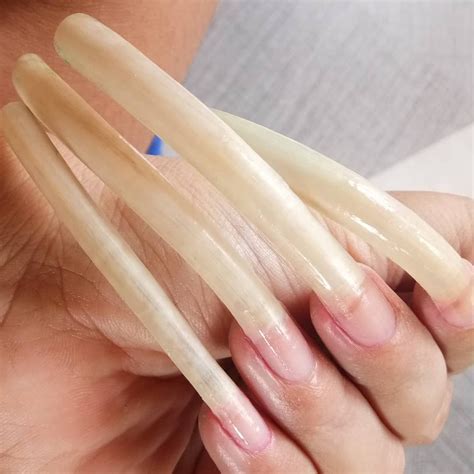 My long natural nails | Long natural nails, Really long nails, Long ...