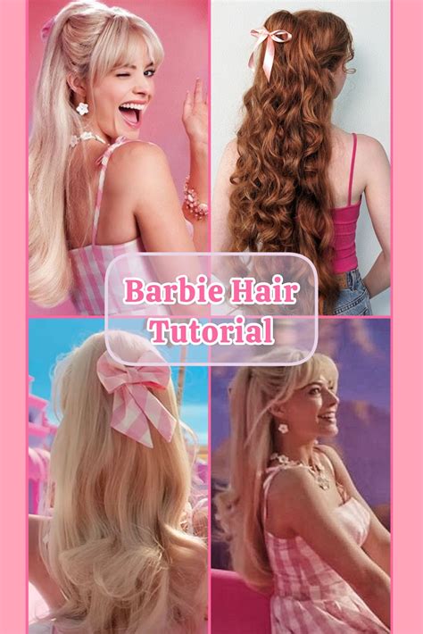 Barbie Hair Tutorial from the new Barbie Movie starring Margot Robbie ...