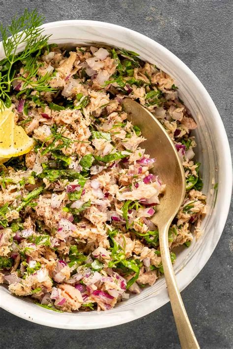 Healthy Tuna Salad Without Mayo | Recipe | Light tuna salad recipe ...