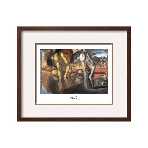 Salvador Dalí // The Metamorphosis of Narcissus (Espresso Frame ...