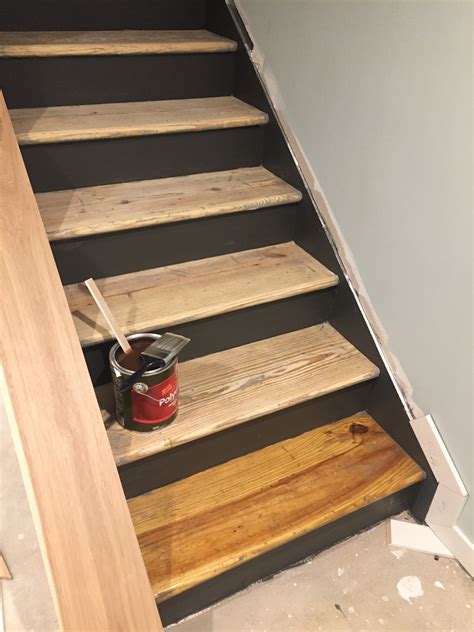 Staircase Remodel - DIY Basement Stair Transformation — Revival Woodworks