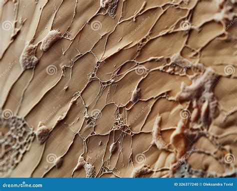 Human Skin Cells Under a Microscope Stock Photo - Image of micro ...