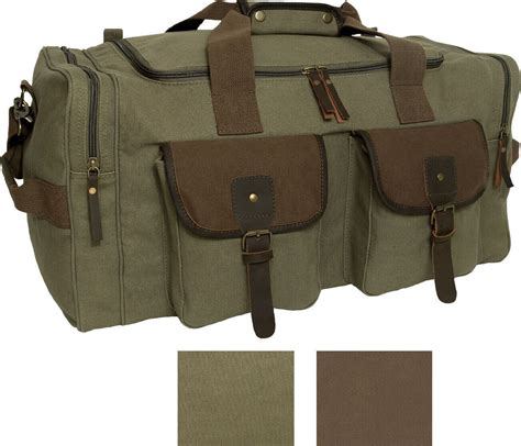Canvas Duffle Bag Long Journey Large Shoulder Luggage Bag