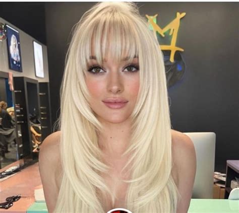Pin by Amanda Roton on Beauty in 2025 | Blonde hair with fringe, Blonde ...