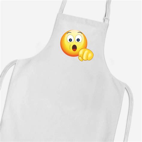 Blow Job Emoji Apron - Rude Aprons - Slightly Disturbed