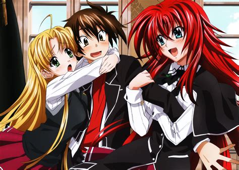 High School DxD Trio - 4K Ultra HD Wallpaper