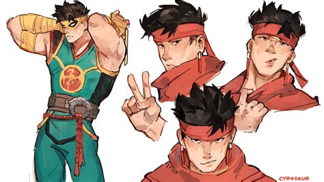 iron fist (marvel and 1 more) drawn by cyrosaur | Danbooru