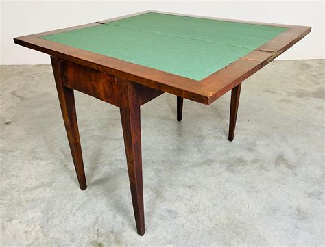 Antique Fold Over English Mahogany Card Table Circa 1910 For Sale at ...