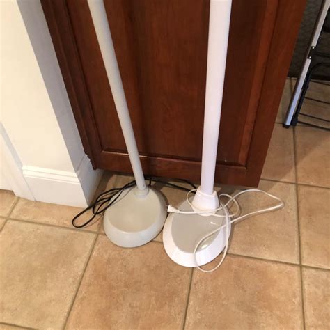 LOT 268M: Standing Lamps - OttLite PL796F & Intertek Model CF-001 ...