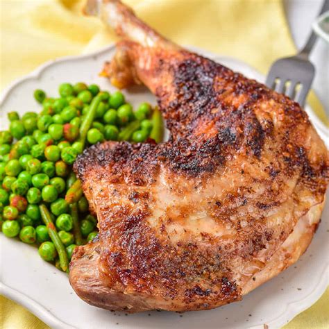 Garlic Butter Roasted Turkey Legs • You Say Potatoes