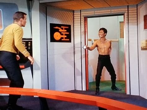 Sulu Star Trek TOS "The Naked Time" | Star trek, Star trek tos, Classic tv