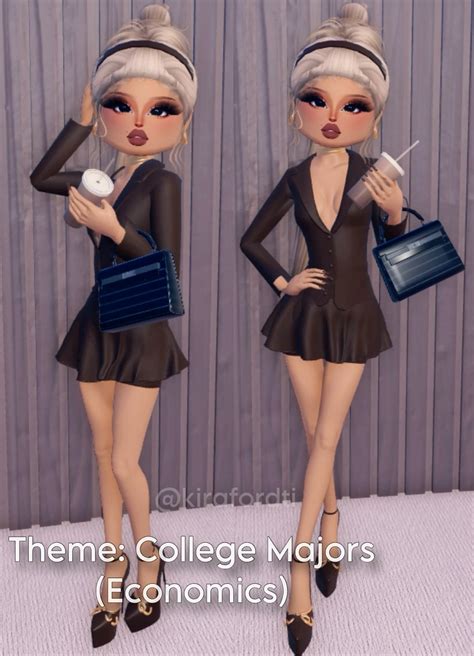 dress to impress / college majors economics, future career, dream job, business woman