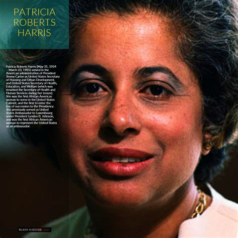 Patricia Roberts Harris – @blackkudos on Tumblr