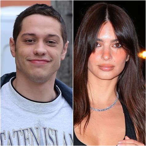 Pete Davidson and Emily Ratajkowski Twin in First PDA Couple Photo ...