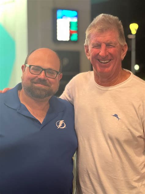 Great to run into first (and best IMO) USF football coach, Jim Leavitt ...