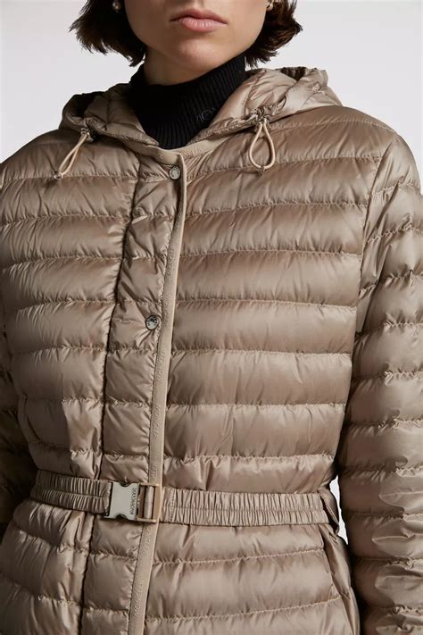 Beige Oredonne Long Down Jacket - Long Down Jackets for Women | Moncler DE