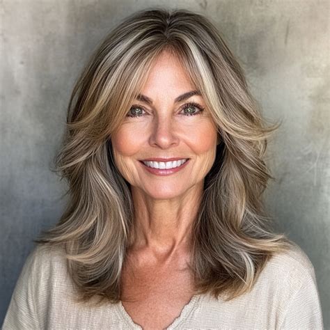 capecod8999 A pretty 60 year old woman with a Layered Mid Len ab73305e ...