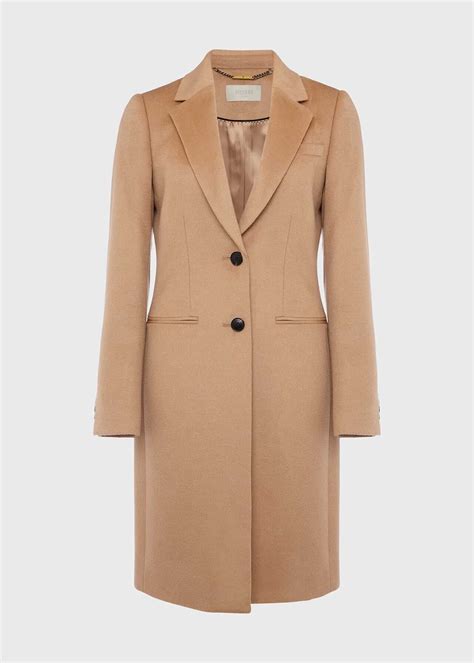 Womens Camel Wool Coat