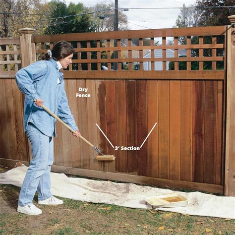 Best Way To Stain Fence : How To Stain A Fence Diy Painting Tips ...