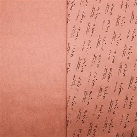 SANTOS original Pink Butcher Paper Rolle - 60cm x45m - festes ...