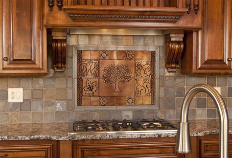 Beautiful, Unique Backsplash With Nature - Set of 29 Handmade Tiles ...
