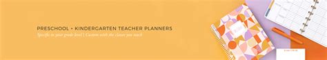 Shop Preschool & Kindergarten Teacher Planners