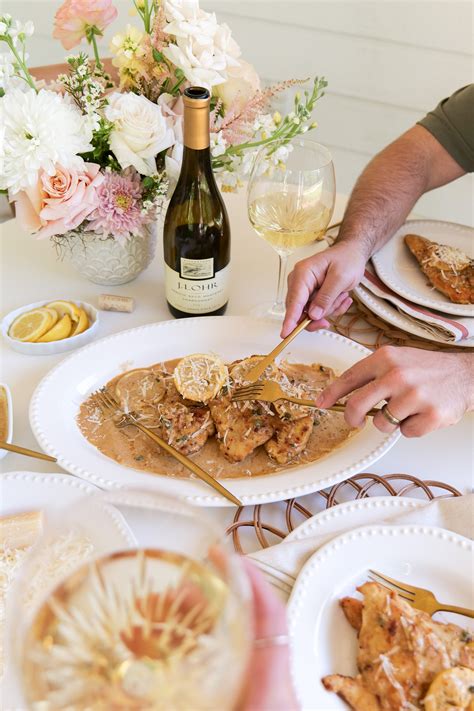 The Perfect Pair: Chicken Picatta and J. Lohr Wine — Amanda Warren