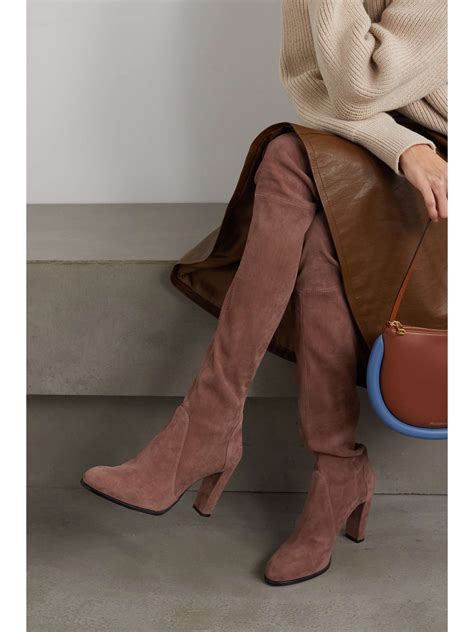 How To Wear Stuart Weitzman Over The Knee Boots at Kate Hughes blog