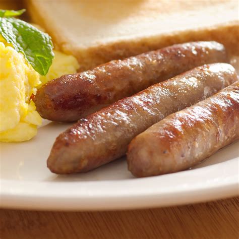 Halal beef breakfast sausage link bulk food service | Midamar Halal