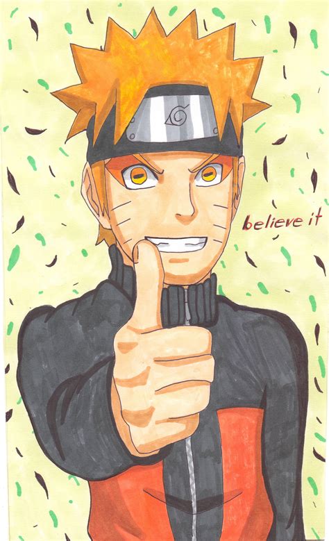 (SOLD) Believe it! (Naruto Uzumaki) by ArinaAndNaruto on DeviantArt