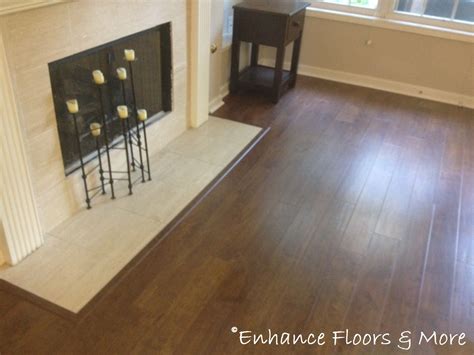 Wood Floor Up To Fireplace – Flooring Ideas