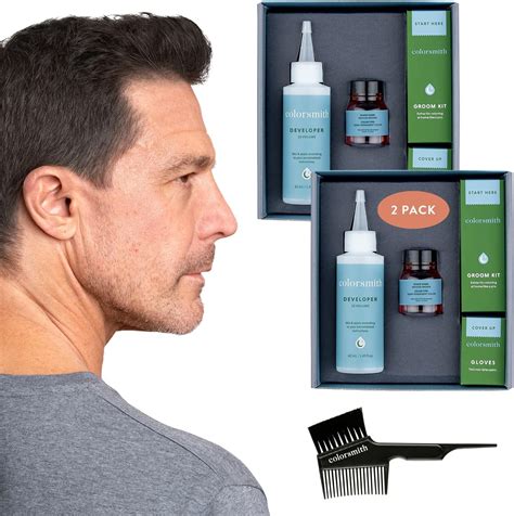 Amazon.com : Simpler Hair Color for Men Kit for Full Gray Coverage ...