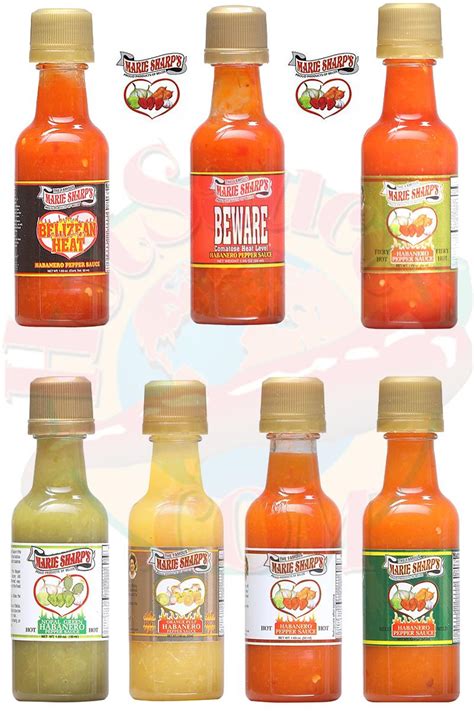 Marie Sharp's Belizean Heat Mini Habanero Hot Sauce