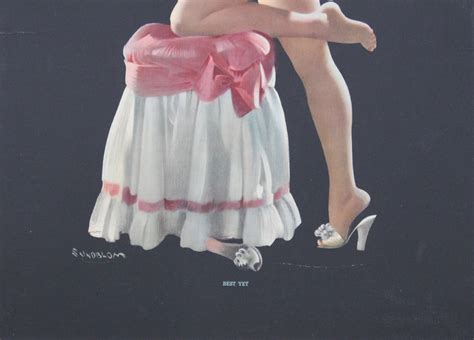 Gil Elvgren Haddon Sundblom Nude Pin Up Girls Vintage Calendar Posters ...