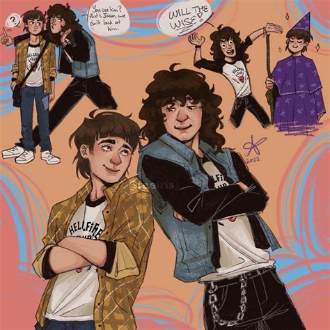 will & eddie | Stranger things fanart, Stranger things aesthetic ...