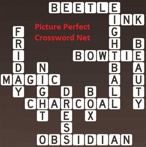 In the Black - Picture Perfect Crossword
