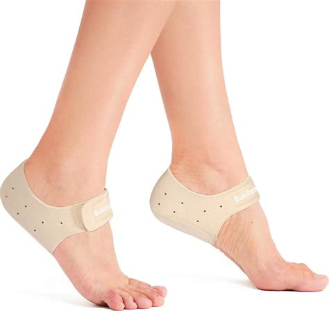 Plantar Fasciitis Gel Heel Protectors - Bukihome Heel Cups for Women Men Heels Spur Pain Relief ...